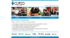 Desktop Screenshot of cutcocorporation.com