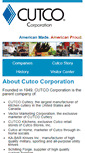 Mobile Screenshot of cutcocorporation.com